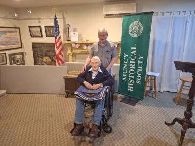A sense of patriotism: Local father, son receive quilts of valor